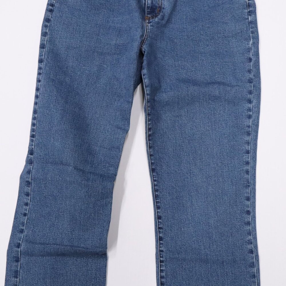 Lauren by Ralph Lauren Women's Blue Jeans Size 10 Straight Leg - Picture 8 of 11